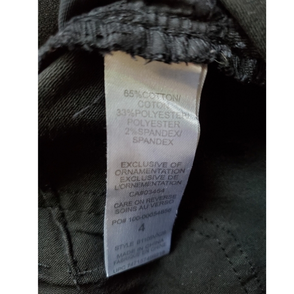 Democracy Black Skinny Jeans - Picture 9 of 12